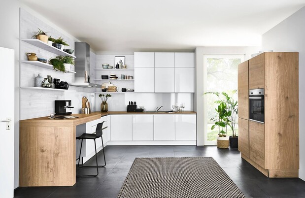 Impuls 4050: Küche im modernen Hochglanz-Design