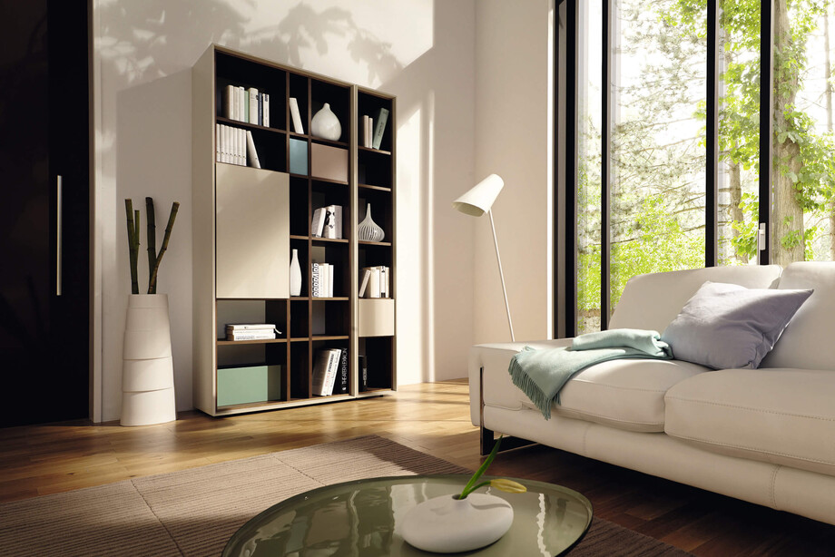 Schlichte Möbel für ein minimalistisches Wohnzimmer